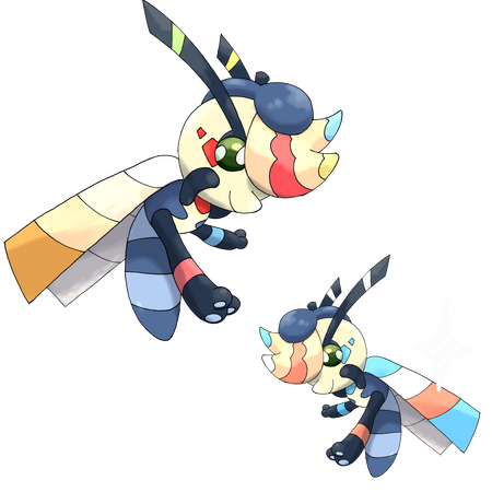 Spektera, a bug type fakemon