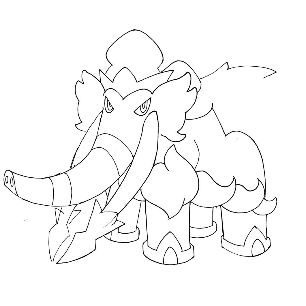 An unfinished final evo of the grass starter