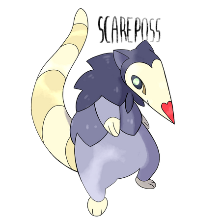 Opossum fakemon
